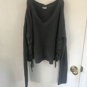 cropped sweater